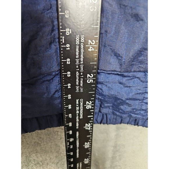 Active Frontier Vintage Men XL Navy Jacket windbreaker rain nylon - Picture 5 of 9